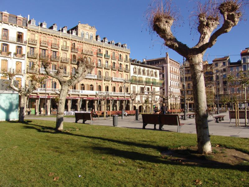 Pamplona old square