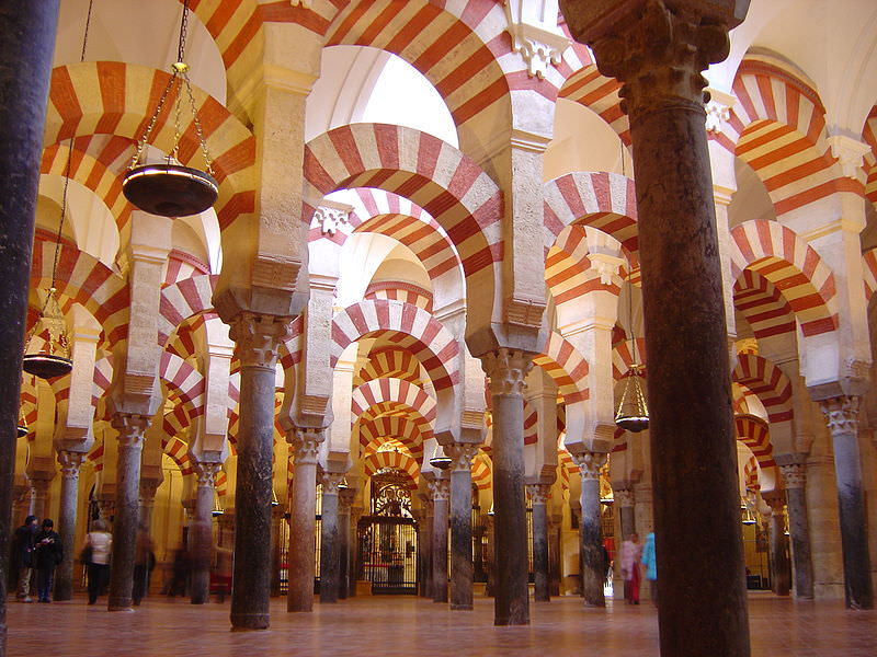 The Great Mosque of Cordoba in Andalucia