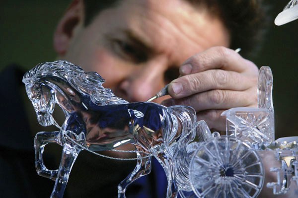 Waterford Crystal sculptor