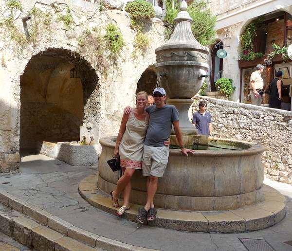 Resting at the Fountain in St Paul de Vence