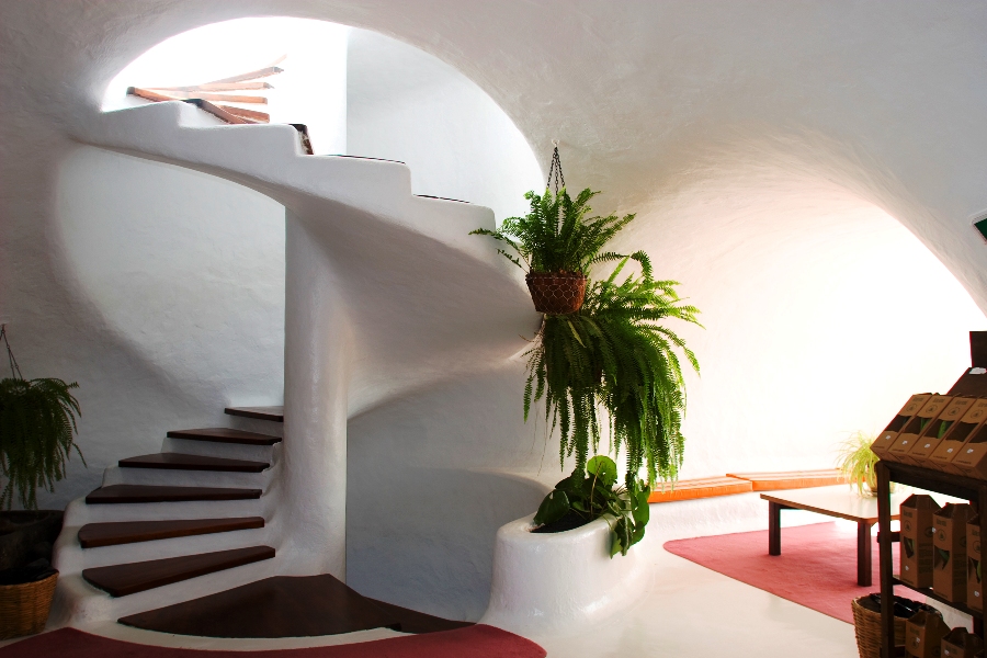 stairway at Mirador del Rio