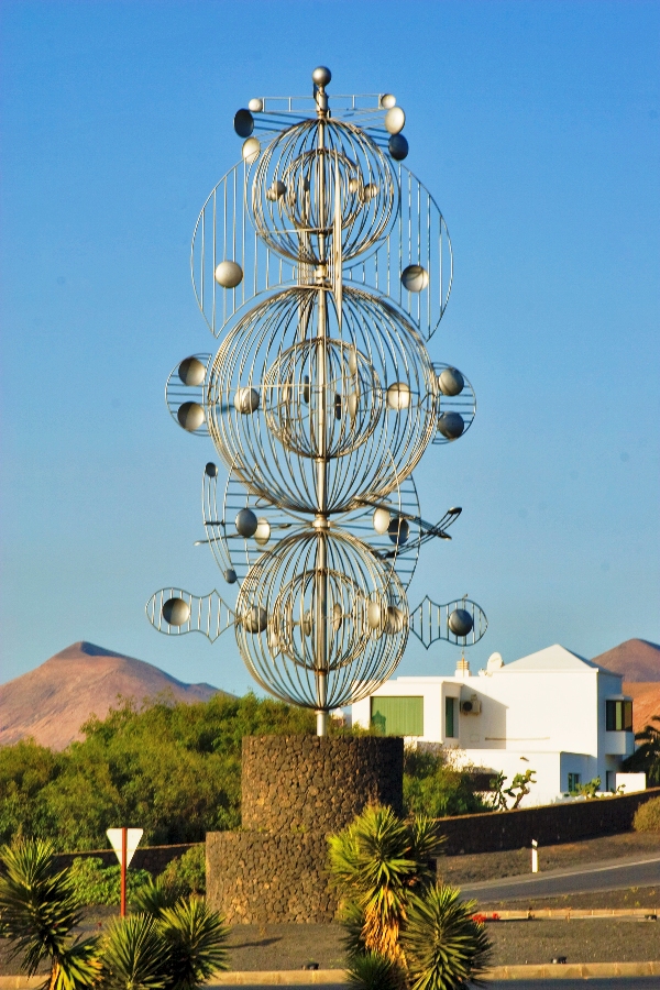 Wind toy at Tahiche in Lanzarote