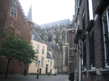 Clerical architecture in the old centre of Utrecht