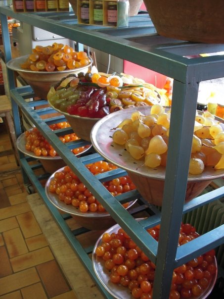 Fruit Confit at Confiserie Florian near Nice, France - Europe Up Close