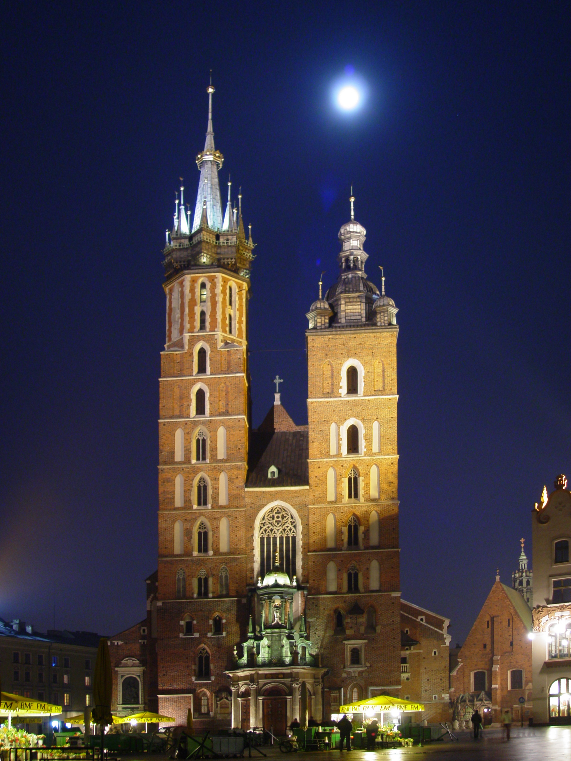 Krakow's main market square