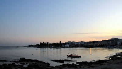 Porto Cesáreo sunset