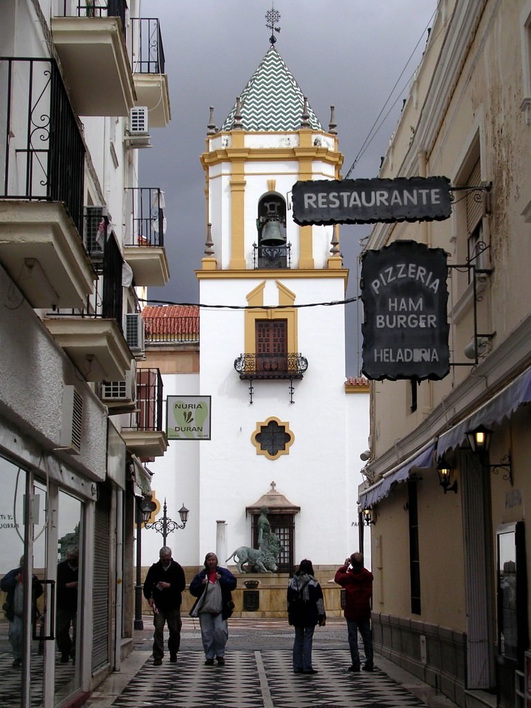 Church in the Plaza del Soccorro - New Town