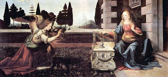 Leonardo_da_Vinci_Annunciation-uffizi