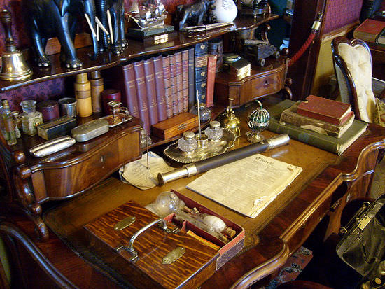 Sherlock Holmes Museum Study 2