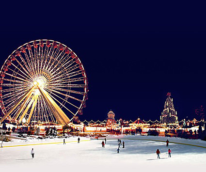 London's Winter Wonderland Ferris Wheel