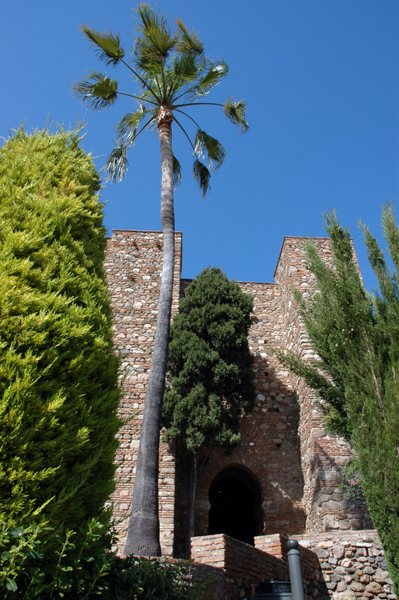 Tower Tinel in Alcazaba of Malaga