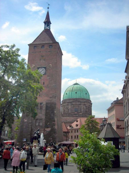Historic downtown Nurnberg