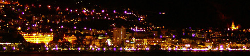 Montreux by night