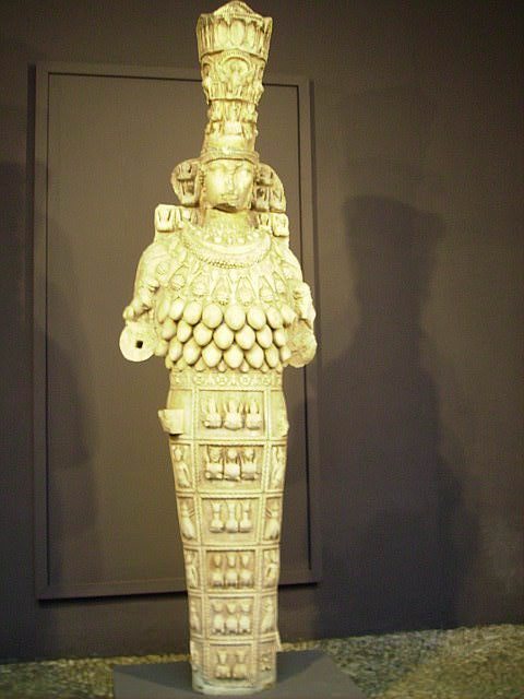 Artemis statue in Selcuk Museum