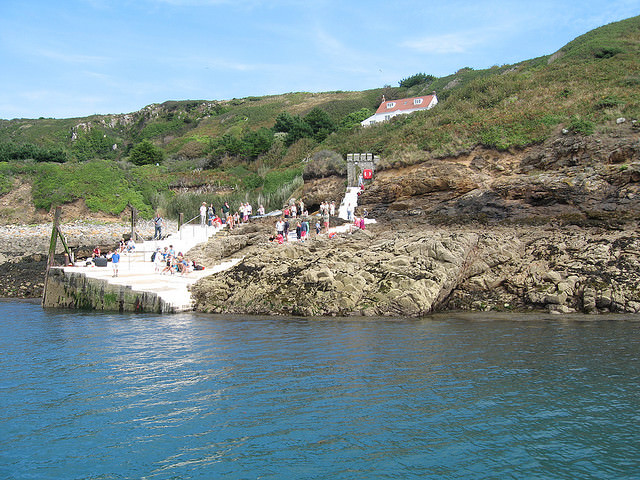 Rosiere Steps, Herm, channel Islands