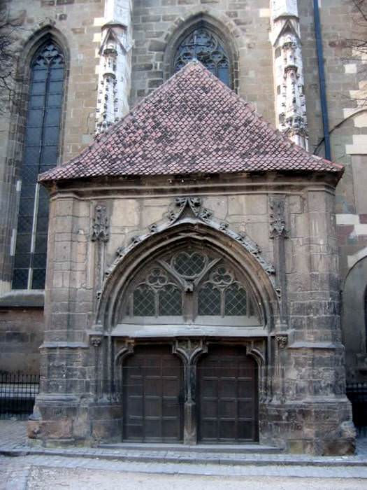 Black Church entrance