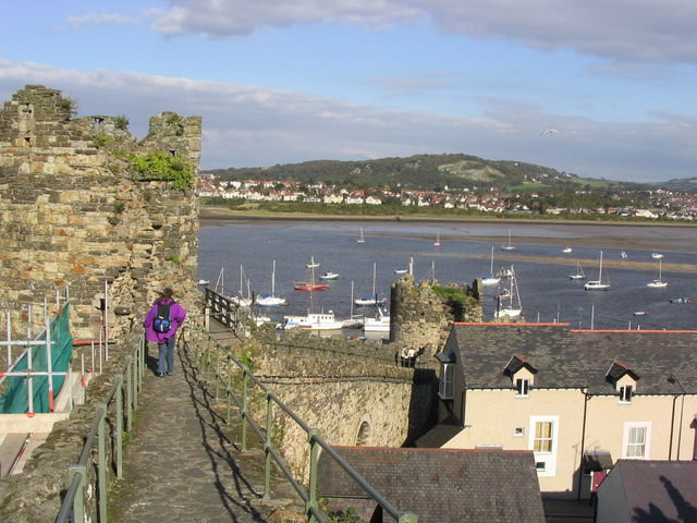 one of the great sights in wales, conwy castle