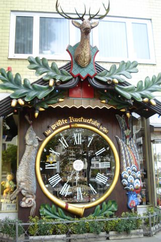 the largest Cuckoo Clock in the world, in Wiesbaden 