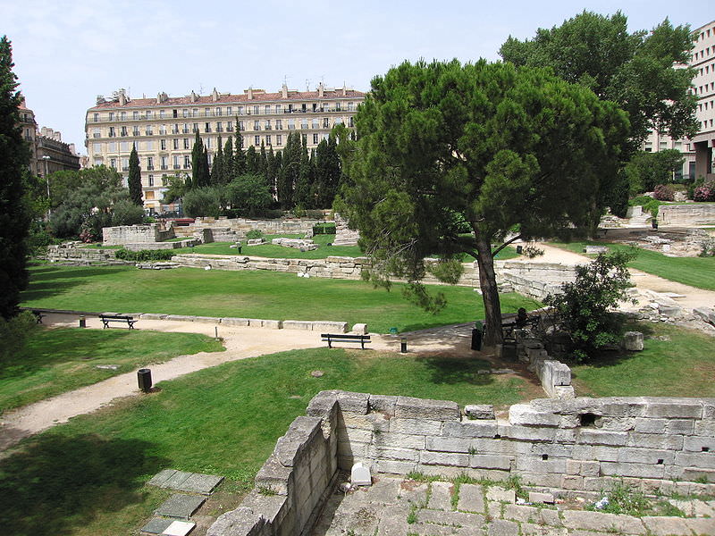 Jardin des Vestiges, a top historic site in Marseille
