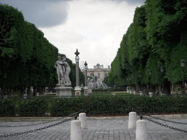 Le Palais in Luxembourg Garden