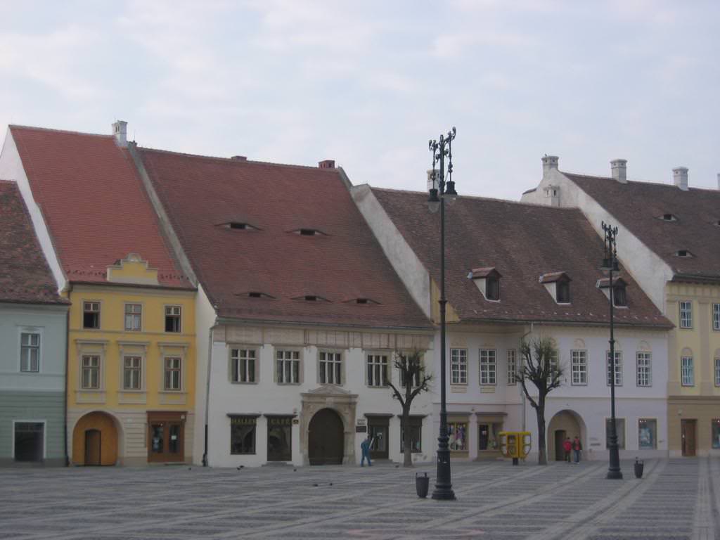 September 5 2021 - Sibiu, Hermannstadt, Romania: Area Around The