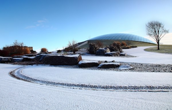National Botanic Garden of Wales in snow - Visit Wales
