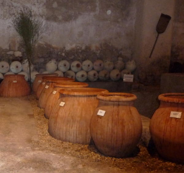 Amphoras at Mas des Tourelles