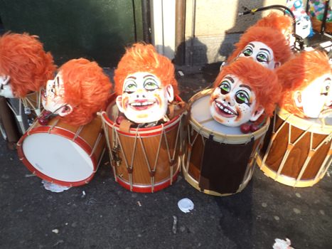 Drums at Basel's Fasnacht