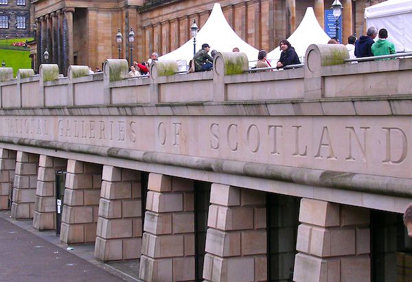 The National Galleries of Scotland in Edinburgh