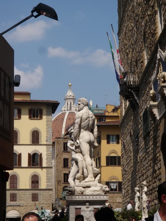 Replica of David in Florence