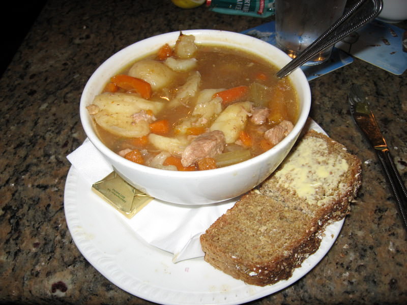 Guinness Stew with Guinness Bread