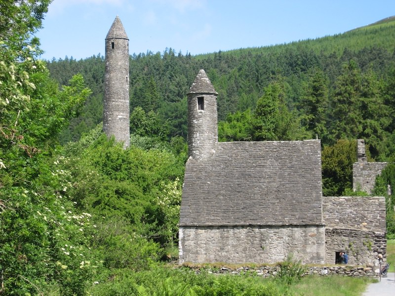 Monastic Ruins in the Glendalough Valley
