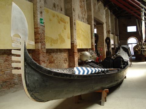 Gondola in the Venice Naval Museum