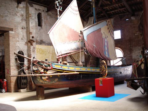 Ancient sailboat