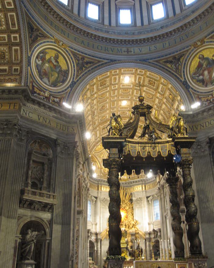 Michelangelo's Dome in St. Peter's Basilica, Vatican