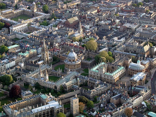 Oxford City Birdseye view