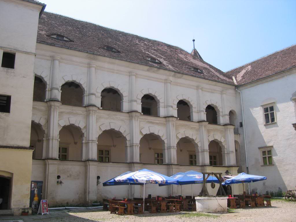 Fagaras courtyard 