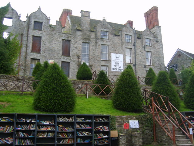 Hay Castle Bookshop by Michael Graham