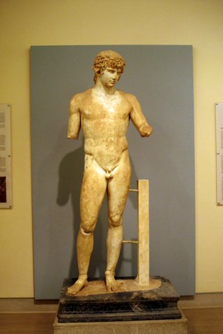Antinous at the Delph Museum