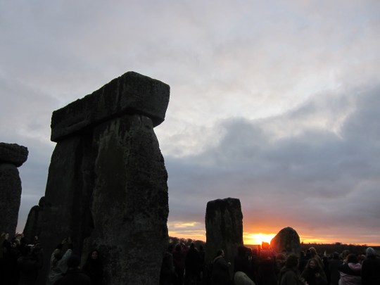 Sunrise at Stonehenge