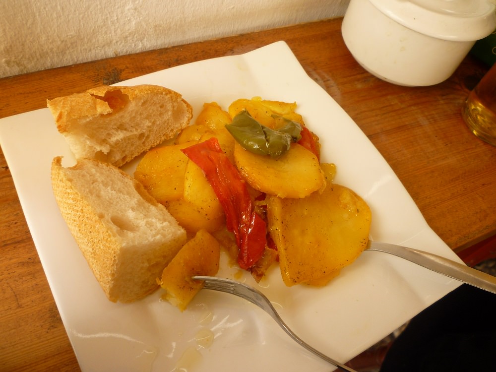 Tapas - Potatoes and Peppers