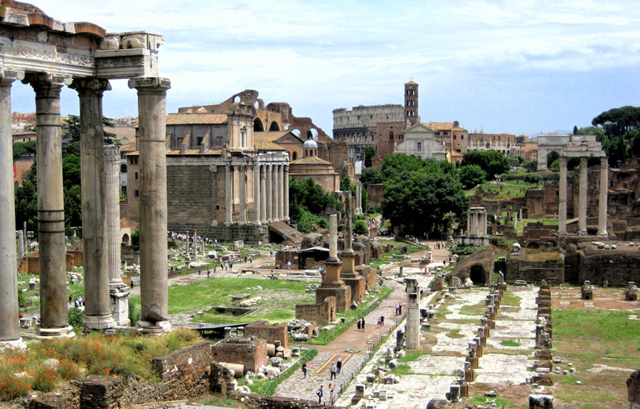 Roman Forum from WikiMediaCC