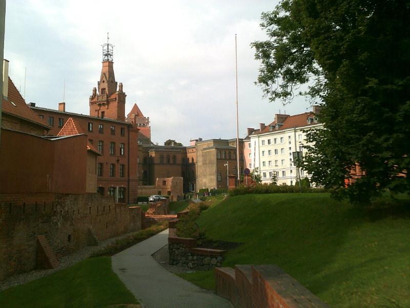 Remnants of old city walls