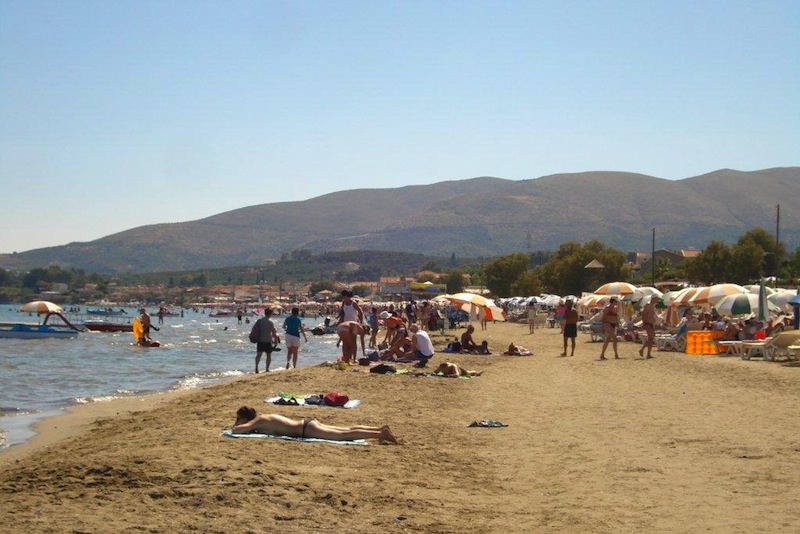 Laganas Beach in Zakynthos