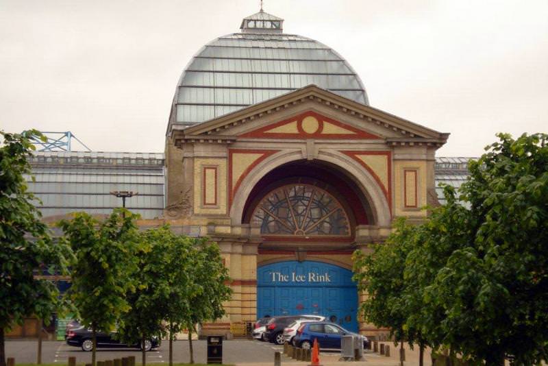 The Ice Rink Entrance