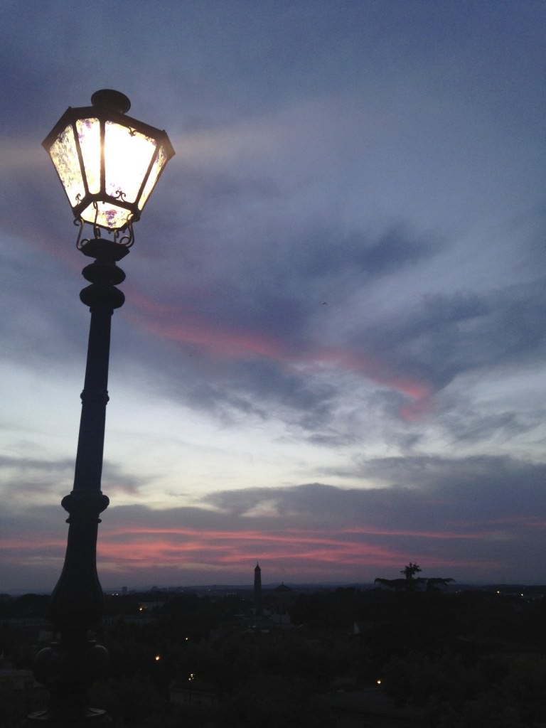 Sunset in Montpellier