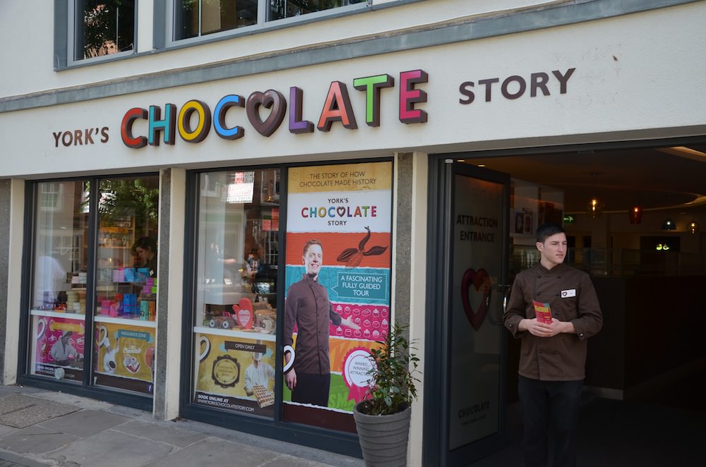 I’d be remiss if I didn’t mention the York’s Chocolate Story on King’s Square. Now established as a bona fide tourist attraction this tour takes you on a journey through the story of chocolate and confectionery in York.