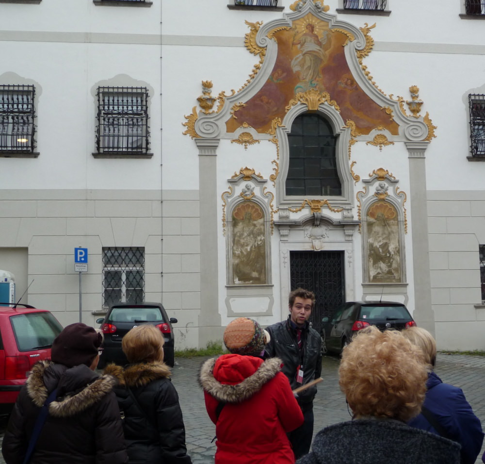 Our guide in Passau on our Christmas market cruise