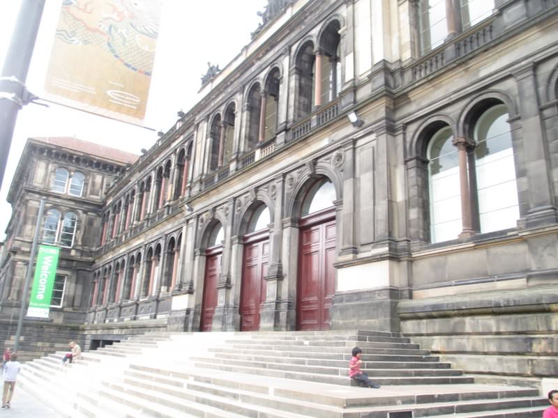 Victorian building, once the Royal Museum
