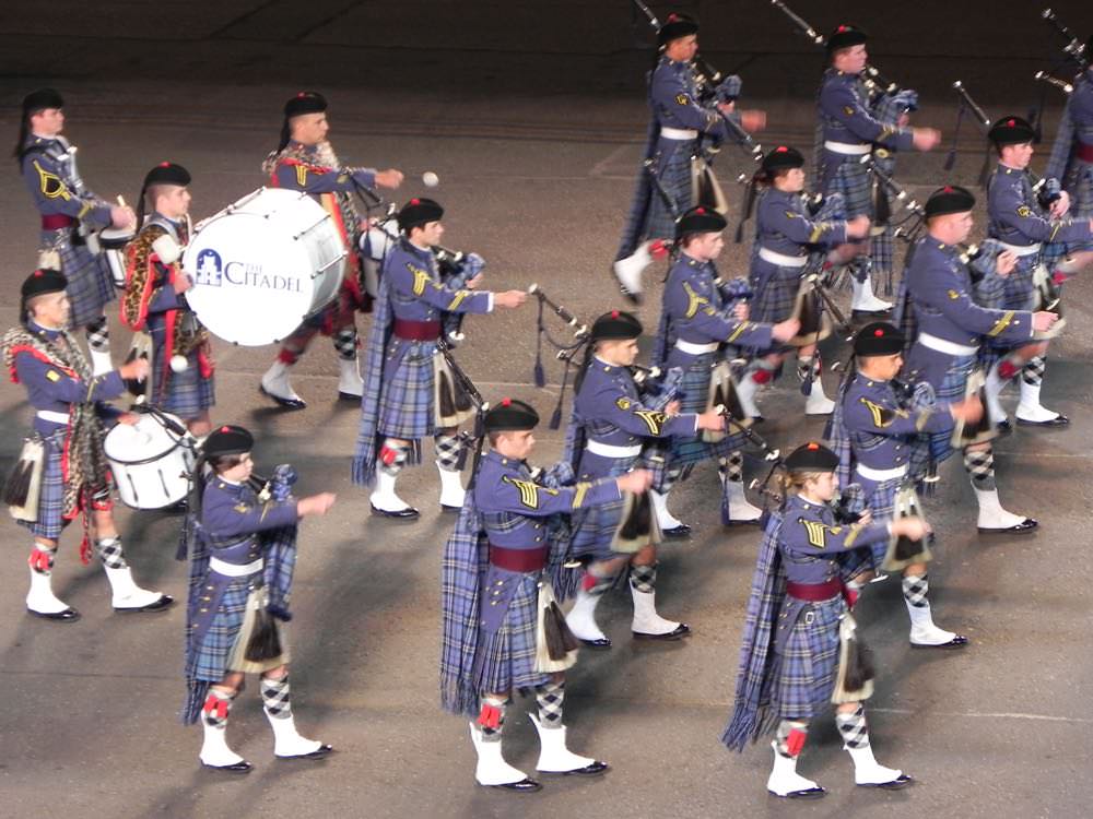The stirring military bands that strut their stuff at the Edinburgh Tattoo are the very lifeblood of the event